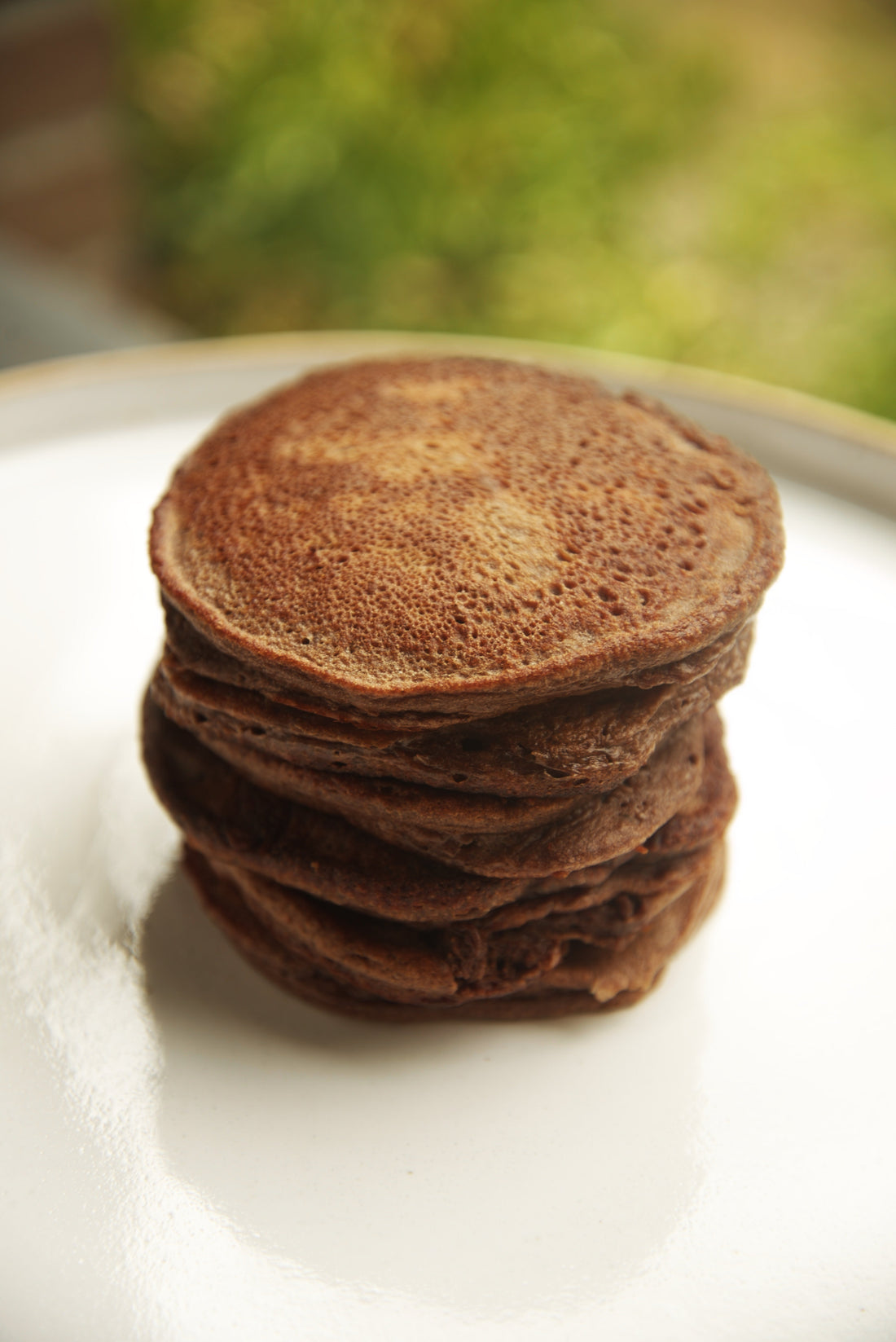 Glutenvrije Protein Chocolade Banaan Pancakes