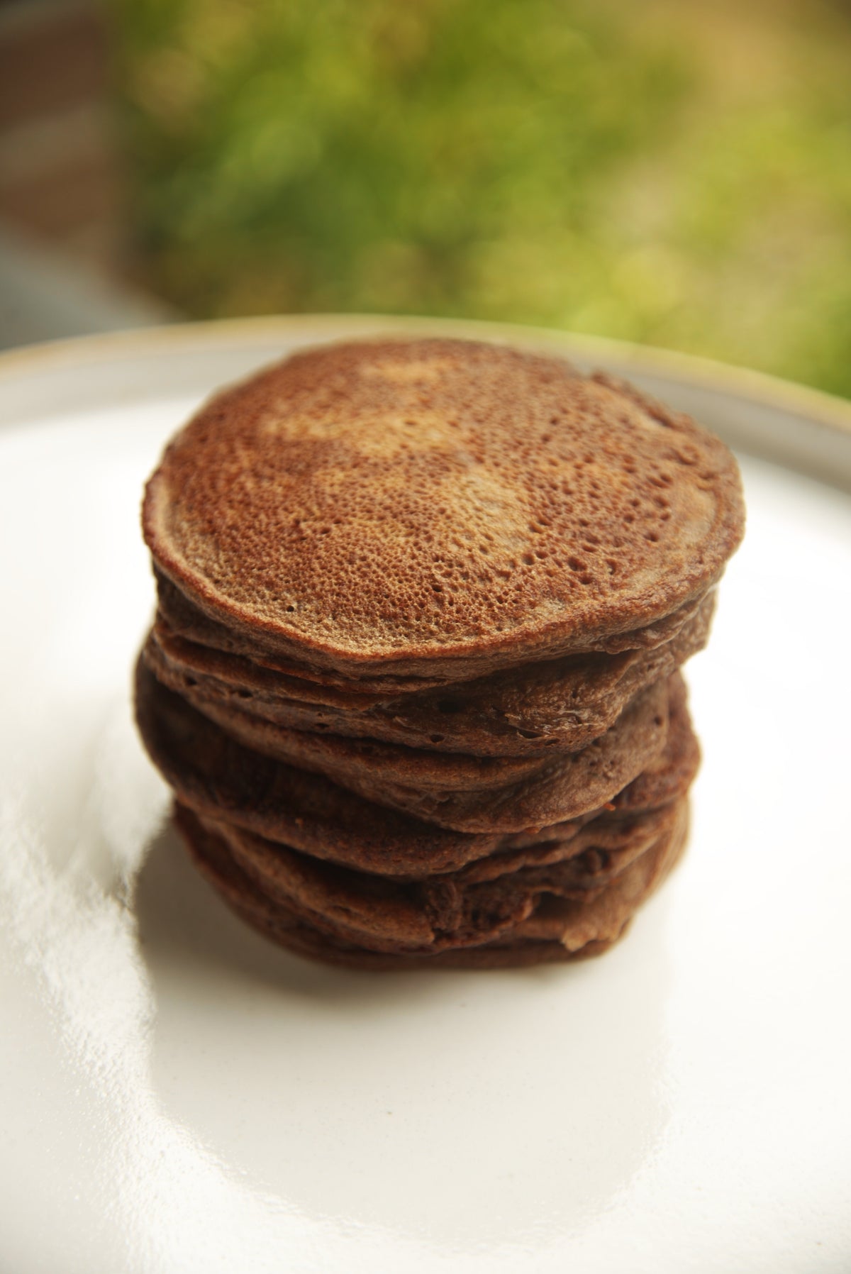 Glutenvrije Protein Chocolade Banaan Pancakes